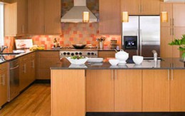 Cách nới rộng phòng bếp nhỏ 