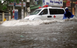 Mưa trên 100mm, Hà Nội có thể ngập úng 23 điểm