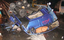 Tai nạn khó tin, một người chết thảm