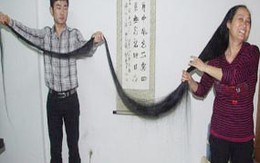Không cắt tóc suốt... 21 năm