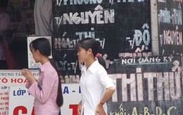 Thi thử đại học ở Hà Nội: Tránh trung tâm kém chất lượng