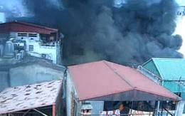 Cháy nhà tại phố cổ Hà Nội