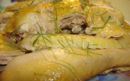 Nhận biết gà bơm nước và nhuộm vàng