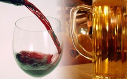 Rượu bia, uống ít cũng ung thư