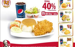 Thưởng thức KFC với giá chỉ 35.000 đồng