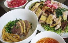 Bún vịt xáo măng