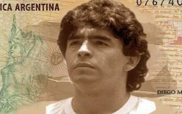 Huyền thoại Maradona lên mặt tiền