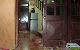 Bà bầu bị chồng chém trọng thương