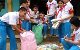 Vận động ủng hộ, sử dụng lại sách giáo khoa cũ