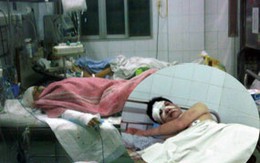 Cuộc giải cứu bà bầu bị chồng chém dã man