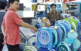 Đua sắm quạt điện giá thấp