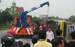 Tài xế ngủ gật tông chết người