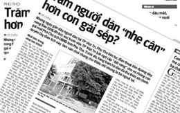 Trăm người dân “nhẹ cân” hơn con gái sếp: Cần làm rõ vụ giao đất “tên lửa”