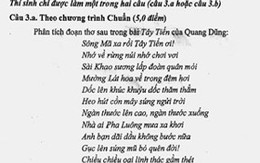Công an Thanh Hóa vào cuộc xác minh tin đồn lộ đề thi