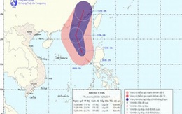 Bão số 1 giật cấp 10 trên biển Đông