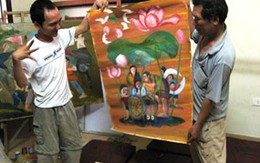 Vẽ tranh bằng đôi tay dị tật