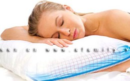 Gối nước lụa: Bảo vệ sắc đẹp lúc ngủ