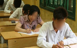 Nghi vấn bài thi tốt nghiệp 'lạ' với 2 nét chữ 