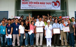 TP HCM: Hướng ứng Ngày thế giới tôn vinh người hiến máu tình nguyện 