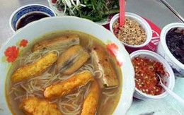 Bún suông thơm lừng đường Nguyễn Thái Học