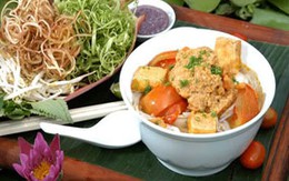 Bún riêu sườn non 