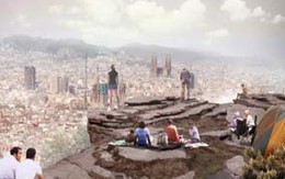 Khách sạn đá "quái chiêu" giữa thành phố