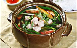 Chả cá nấu riêu  