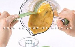 Máy chế biến thức ăn cho bé ngon và nhanh