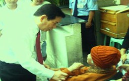 Chủ tịch nước Nguyễn Minh Triết thăm và làm việc tại BV ĐH Y - Dược TPHCM