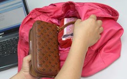 Vi khuẩn trong túi xách dễ gây bệnh
