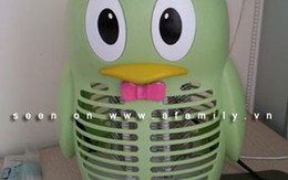 Đèn ngủ đẹp mắt kiêm… bắt muỗi