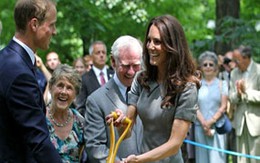 Kate học nấu ăn và trồng cây
