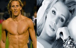 Lộ diện bồ mới xinh ngất ngây của Diego Forlan