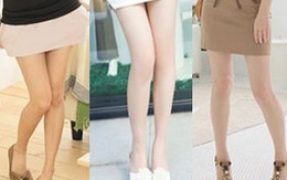 Khoe chân nuột với mini jupe
