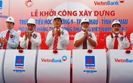 VietinBank tài trợ 30 tỷ đồng xây dựng trường học tại Cà Mau