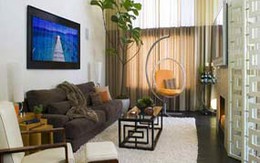 Căn phòng ấn tượng với thảm trải sàn