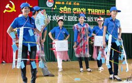 Sân chơi thanh niên tuyên truyền SKSS vị thành niên