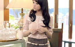 Sơ mi tay bồng cho bờ vai gầy