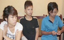 3 thiếu nữ 9x dùng bình xịt hơi cay...đi cướp