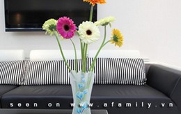 Lọ hoa xếp tiện dụng và xinh xắn