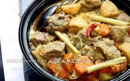 Trổ tài với món cà ri vịt 