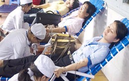 Hơn 90% lượng máu cho là từ người tình nguyện