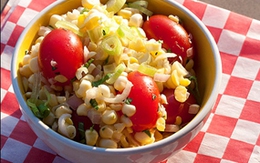 5 phút với salad ngô ngọt mát