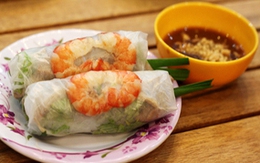 Nem cuốn tôm thịt dễ làm, dễ ăn