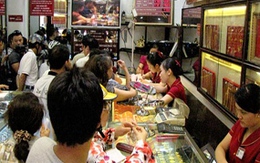 Giá vàng đang giảm nhanh
