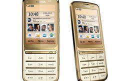Điện thoại 'chạm và bấm' mạ vàng của Nokia