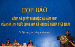 Hơn 10.000 phạm nhân được đặc xá dịp 2/9