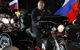 Thủ tướng Putin cưỡi xe khủng khởi động tranh cử 