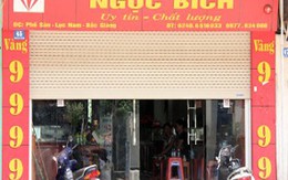 Thông tin bắt được nghi can cướp tiệm vàng là sai