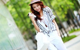 Mẫu sơ mi không thể thiếu ngày thu